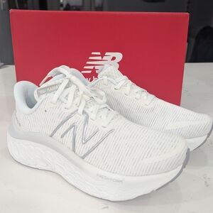 New Balance White Running Shoes